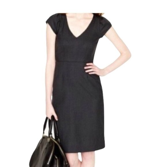 J. Crew Dresses & Skirts - J.Crew Casual Dress Black/Gray Size 6